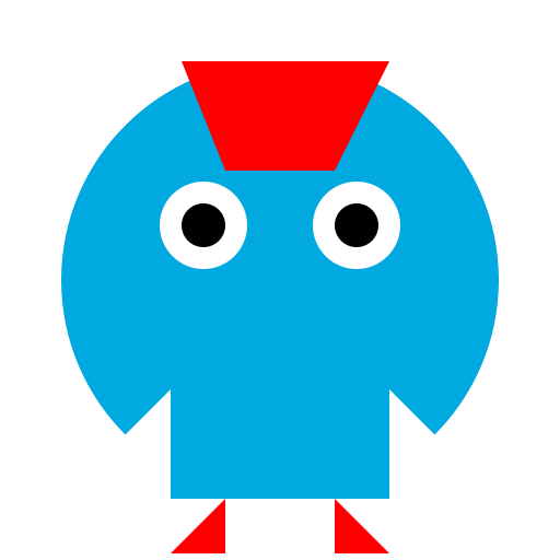 Carrefour Logo Personnage - DrawGPT