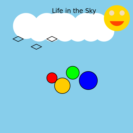 Life in the Sky Art Competition for Kids - DrawGPT