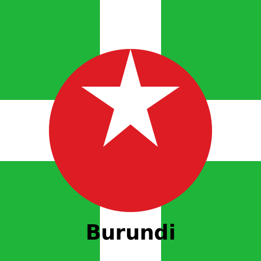 The Burundi Flag - DrawGPT