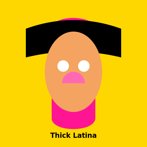 Thick Latina - DrawGPT