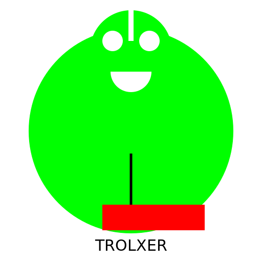 Alien holding a Trolxer Density Gauge - DrawGPT