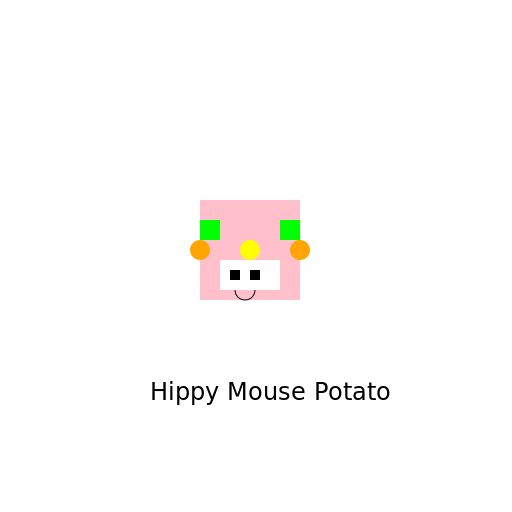 Hippy Mouse Potato - DrawGPT
