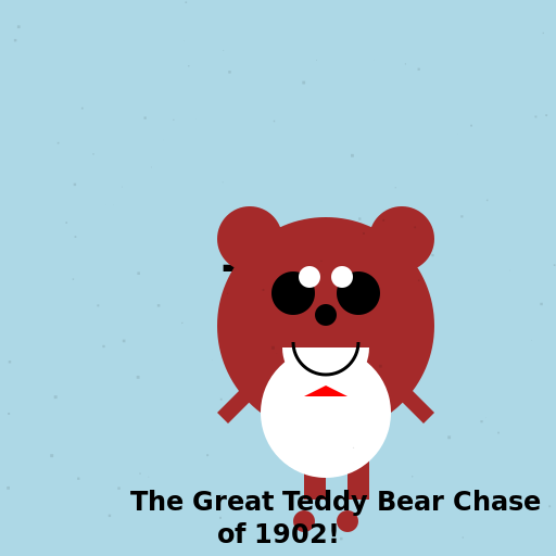 The Great Teddy Bear Chase of 1902 - DrawGPT