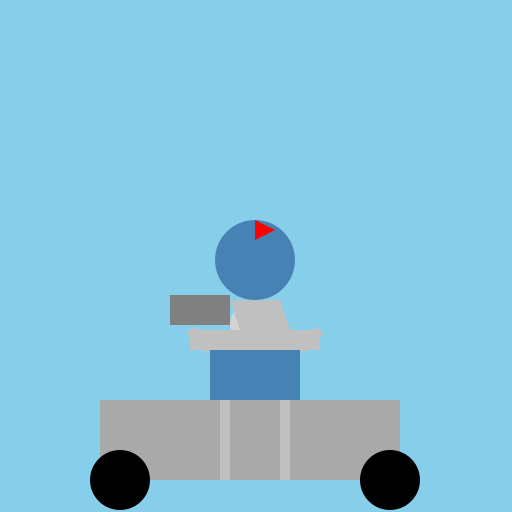 Knight in a Car - DrawGPT