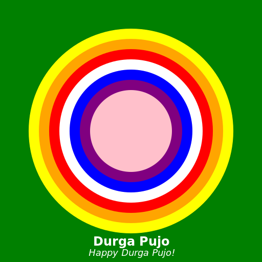 Green Durga Pujo - DrawGPT