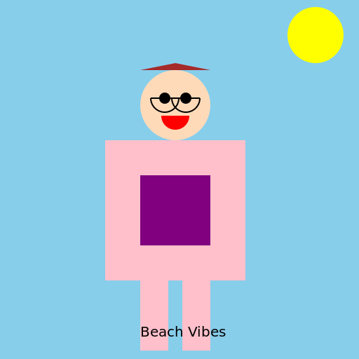A girl in her swimsuit - DrawGPT