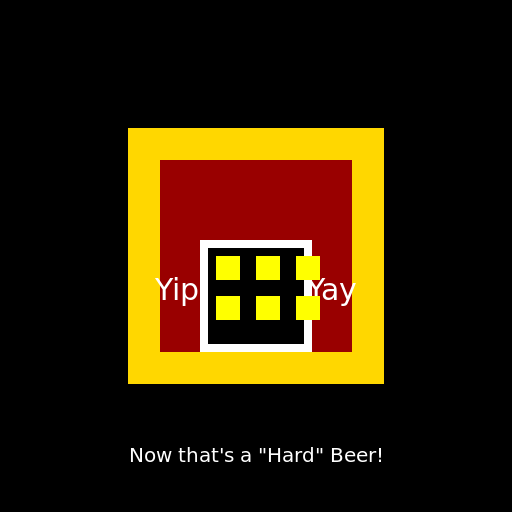 Yippie-IPA-Yay Beer Label (Die Hard Theme) - DrawGPT