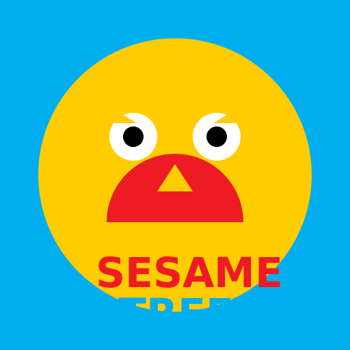 Sesame Street Logo - DrawGPT