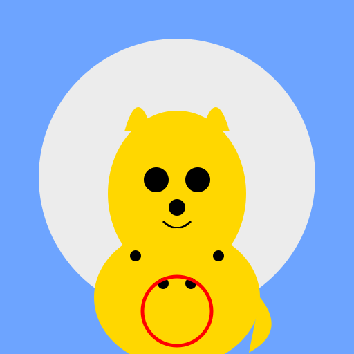Puppy in a Typhoon Cloud - DrawGPT