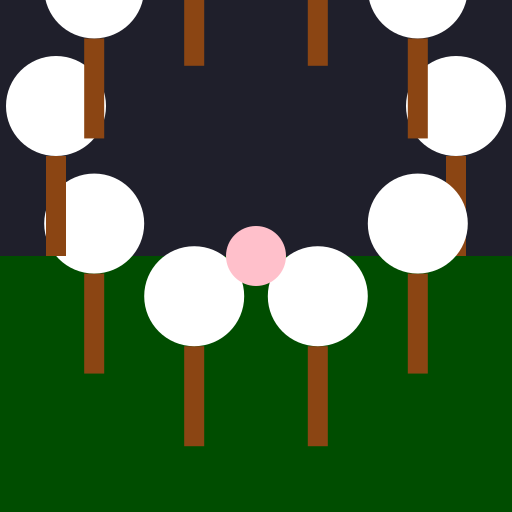 Enchanted Birch Grove - DrawGPT
