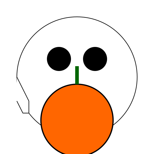 Ghost Holding a Pumpkin - DrawGPT
