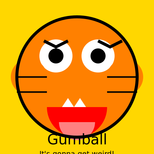 The Amazing World of Gumball logo - DrawGPT