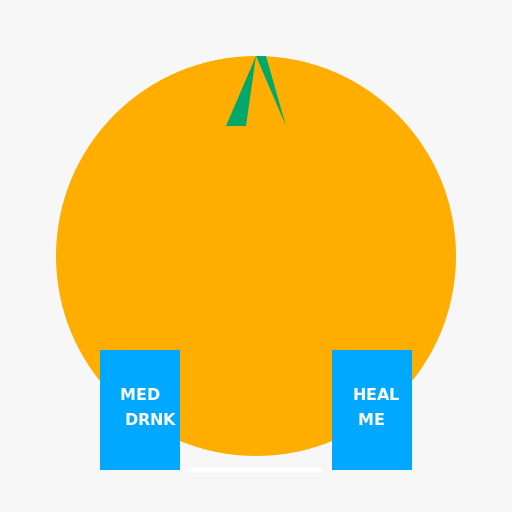 Medi-Karotts and Healing Drinks - DrawGPT