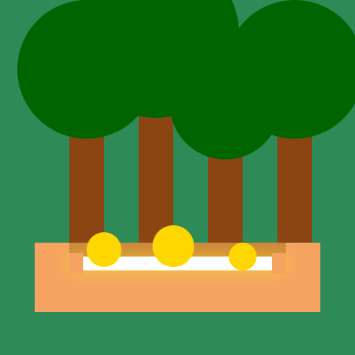 Performance Stage in a Forest - DrawGPT