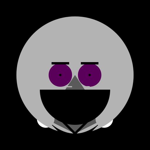 Old Male Sith Vampire with a Beard and Purple Eyes - DrawGPT