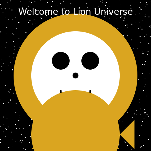 Lion in the Universe - DrawGPT