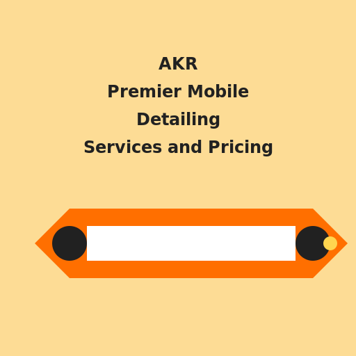 AKR Premier Mobile Detailing Logo - DrawGPT