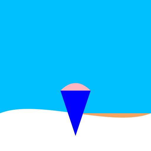 Mermaid on Beach with Blue Tail - DrawGPT