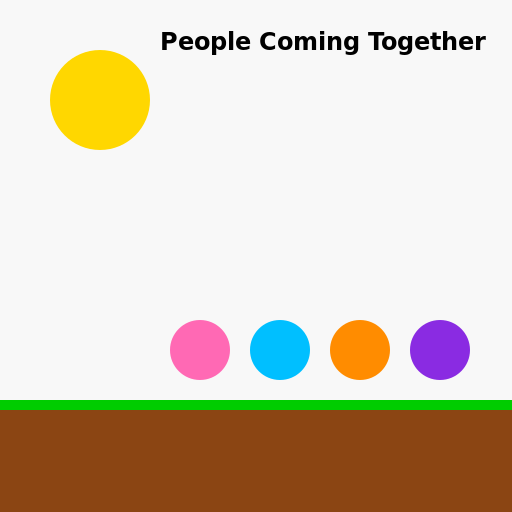 People Coming Together - DrawGPT