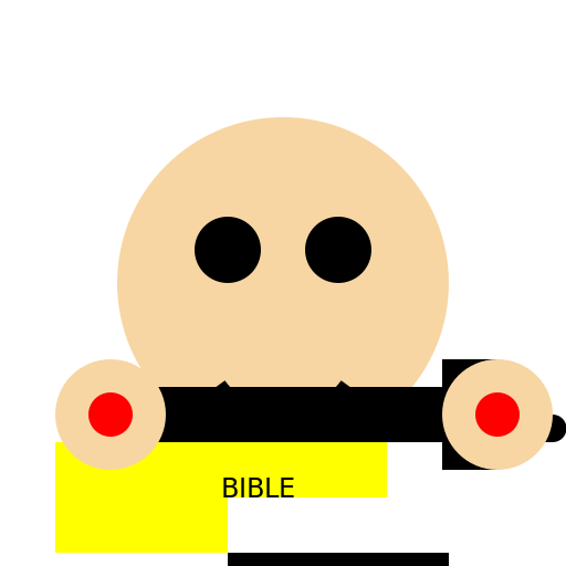 Pope Francis Holding a Gun and a Bible - DrawGPT