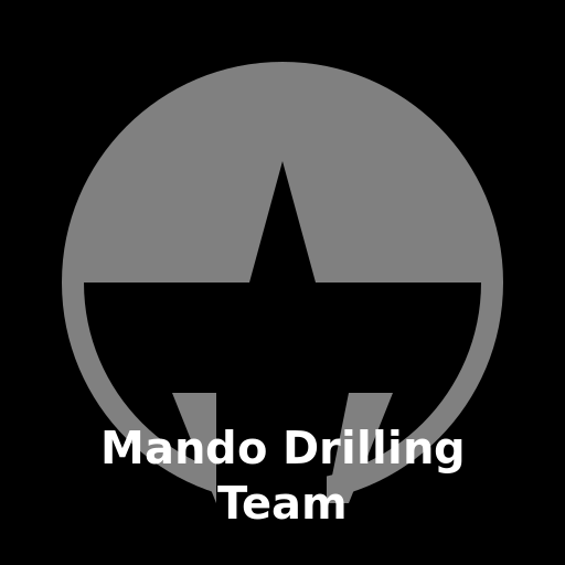 Mando Drilling Team Logo - DrawGPT