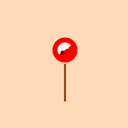 A Child Eating an Apple with a Stick - DrawGPT