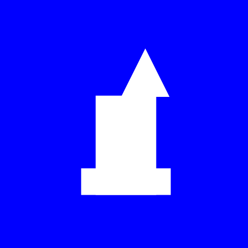 Blue and White Football Logo with a Castle and a Crown - DrawGPT
