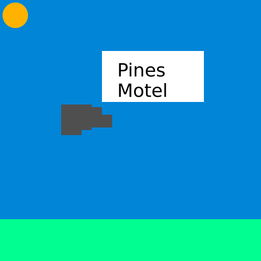 Pines Motel Logo - AI Prompt #11020 - DrawGPT
