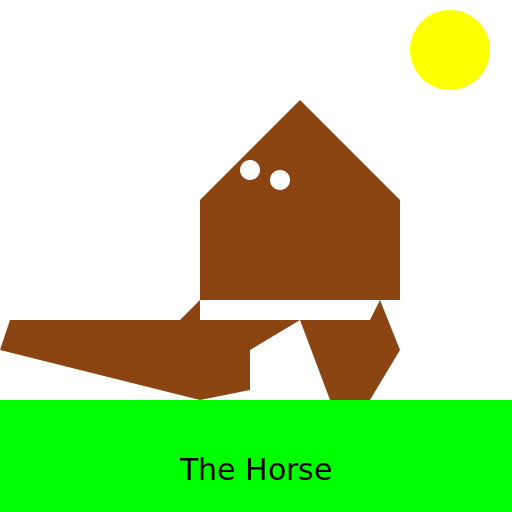 Horse - DrawGPT