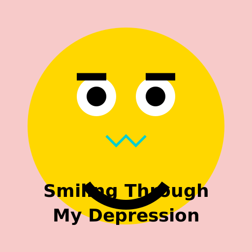 Smiling Through My Depression - DrawGPT