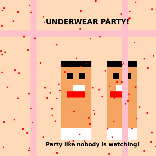Underwear Party - DrawGPT