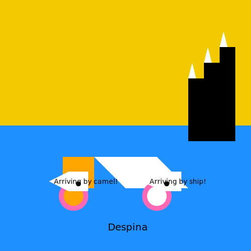 Arriving in Despina - DrawGPT