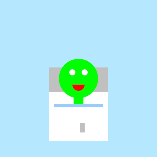 Monster in the Toilet - DrawGPT