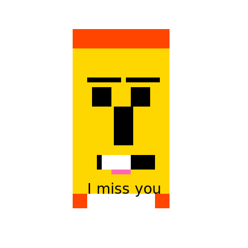 Donald Trump Says I Miss You - DrawGPT