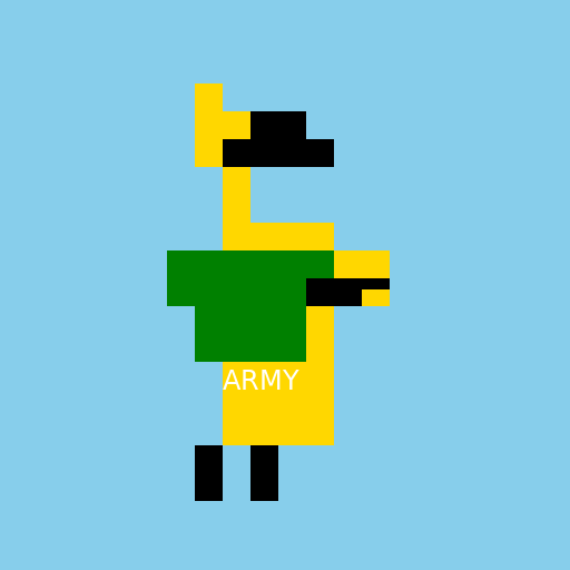 Jesus Christ in the Army - DrawGPT