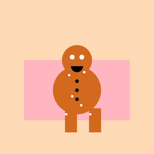 Realistic Gingerbread Tattoo on a Man's Rib Cage - DrawGPT