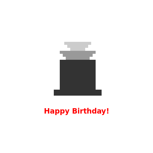 Wireless Antenna Broadcasting Birthday Wishes - DrawGPT