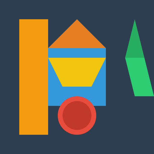 Trust Spend Down Calculator Logo - DrawGPT