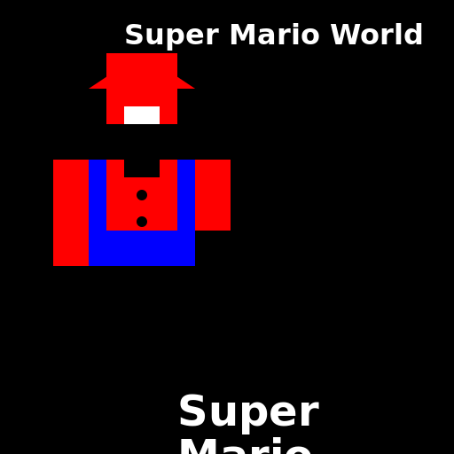 Super Mario World Poster - DrawGPT