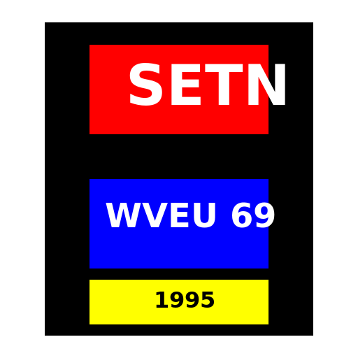 VHS of SETN from WVEU 69 marketing ident 1995 - DrawGPT