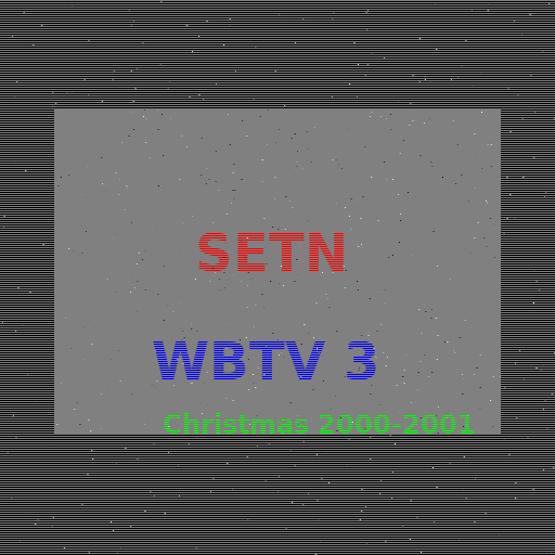 AviSynth VHS of SETN from WBTV 3 commercial break ident Christmas 2000-2001 - DrawGPT