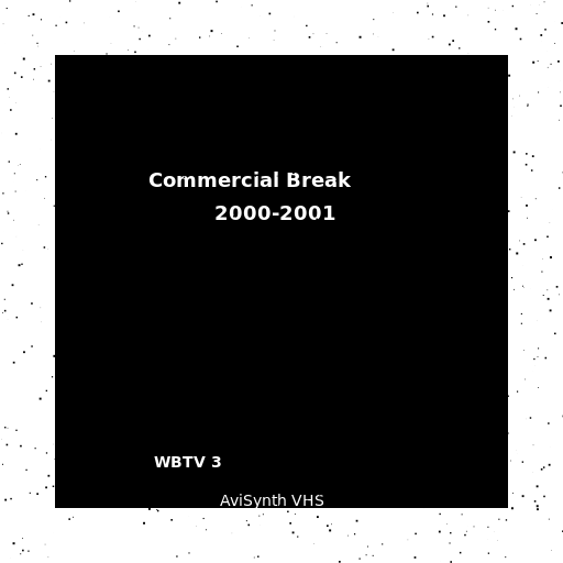 AviSynth VHS of SETN from WBTV 3 commercial break ident 2000-2001 - DrawGPT