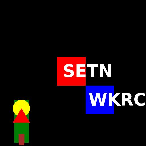 AviSynth VHS of SETN from WKRC 12 commercial break ident Christmas 2001 - DrawGPT