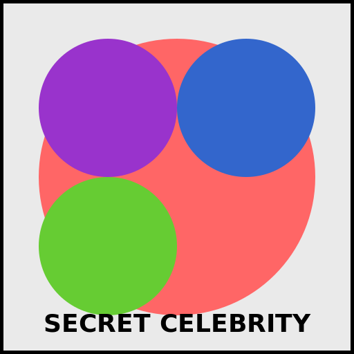 The Many Faces of a Secret Celebrity - DrawGPT