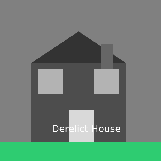 Derelict House - DrawGPT