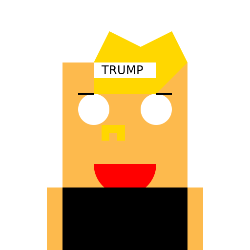 Cartoon Donald Trump - DrawGPT