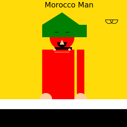 Morocco Man - DrawGPT