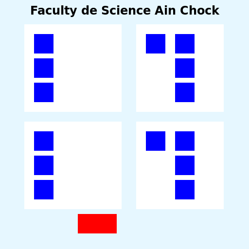Faculty de Science Ain Chock Map - DrawGPT