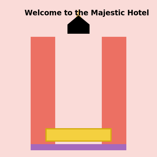 The Majestic Hotel Lobby - DrawGPT