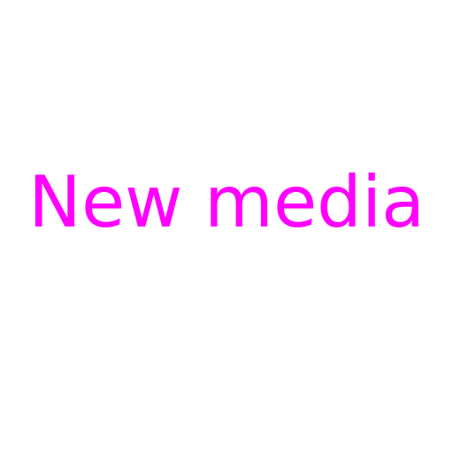New media in Monoglyceride font - DrawGPT